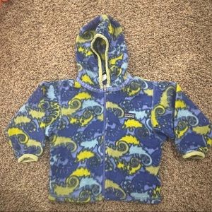Vintage Patagonia Toddler Lizard Fleece Jacket
